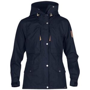 Fjallraven Sarek Trekking Jacket G-1000 Womens Blue Greenland Wax Gorpcore